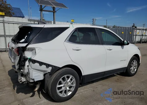 2022 Chevrolet Equinox Lt z USA, uszkodzony, nr VIN 3GNAXKEV6NL290018